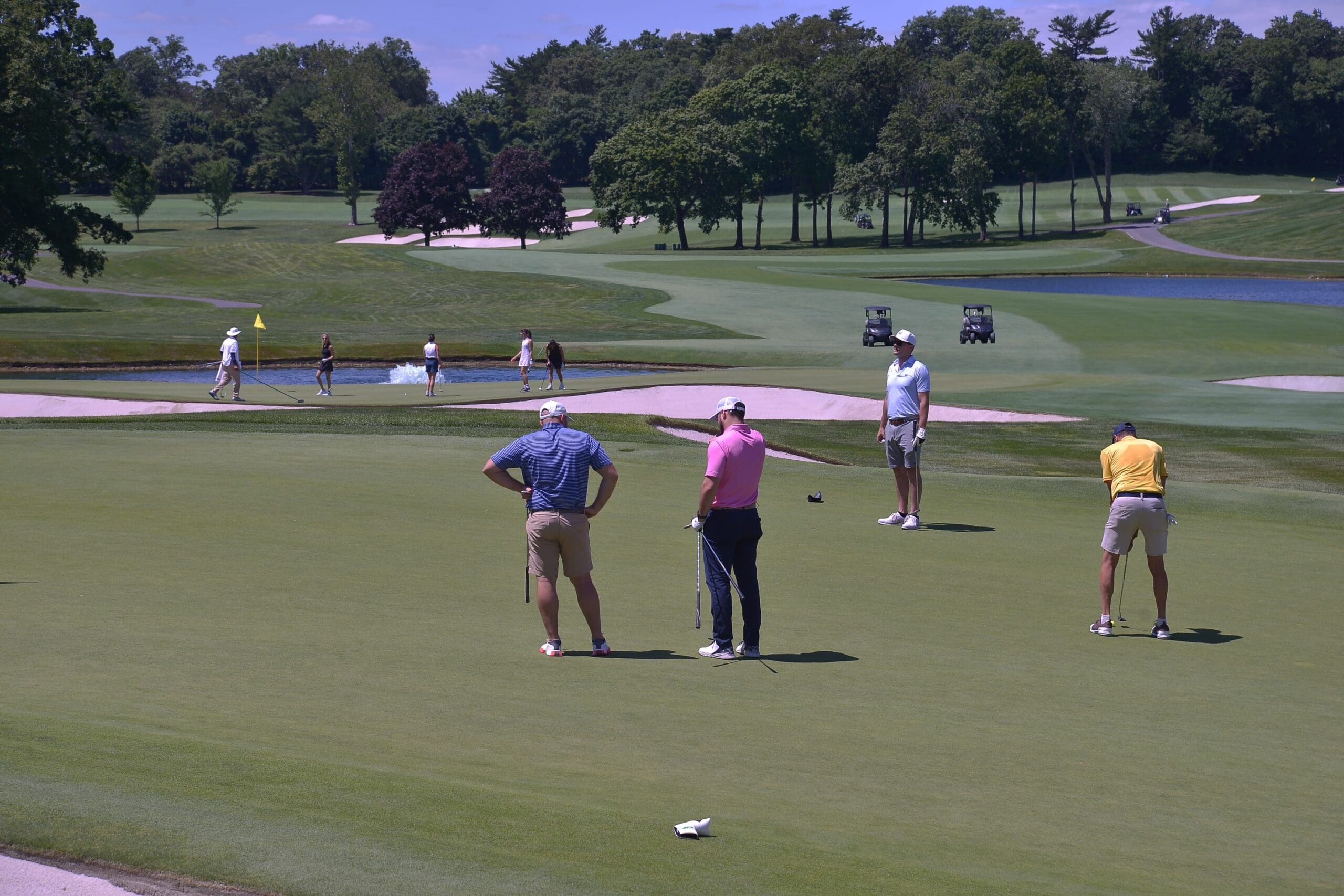 AHRC NYC Golf Classic 2024 golfers on the course